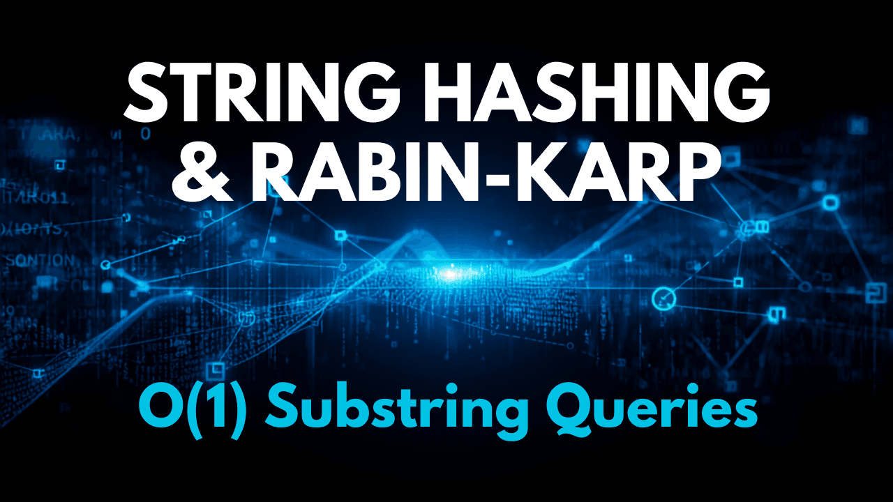 String Hashing and Rabin-Karp Algorithm: O(1) Substring Queries in Competitive Programming